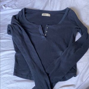 Long sleeve crop top